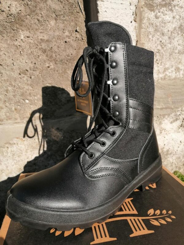 Botas militares a prueba de agua para hombre ultralivianas transpirables de cuero - Imagen 3