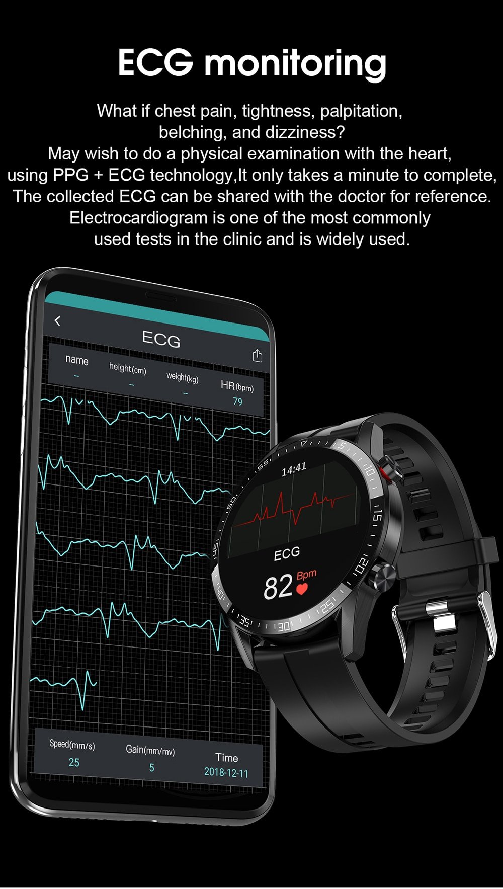 PL13 inteligente reloj Bluetooth llamada IP68 impermeable reloj inteligente ECG presión arterial mediante PPG rastreador deportivo de ritmo cardíaco deportes Relojes