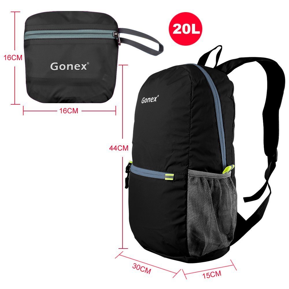 Mochila Gonex 20L ultraligera, mochila plegable, senderismo, Outdoor –  Tienda Online