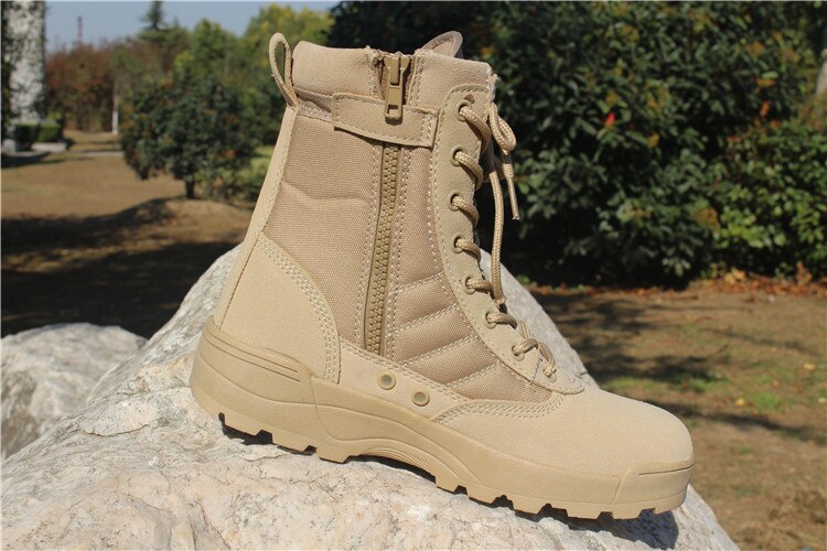 Botas SWAT tácticas de combate militares para trabajo Outdoor