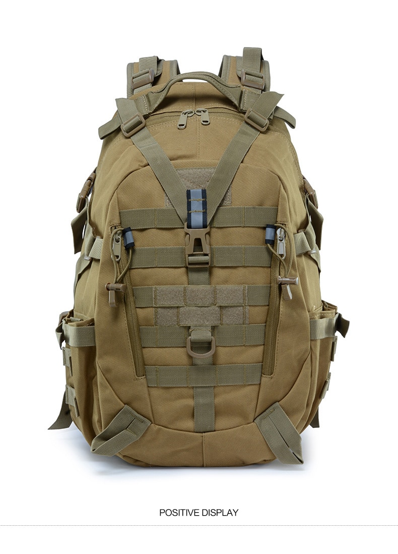 Mochila militar De 40L para acampada, para hombre, estilo militar táctico, Molle, para escalada, senderismo y exteriores, Tas deportivas XA714WA