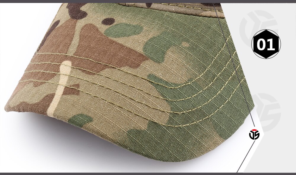 Gorras militares de béisbol Multicam CP camuflaje malla militar táctico Airsoft deporte ajustable Snapback Contractor papá sombreros hombres mujeres