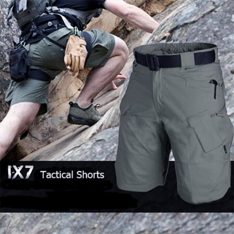 Pantalones cortos cargo urbana para hombre, outdoor, camuflaje