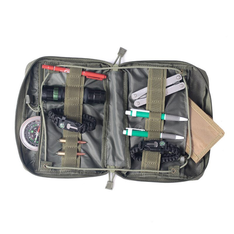 Molle táctico militar médica bolsa de primeros auxilios deporte al aire libre de Nylon multifunción accesorio de mochila ejército EDC caza bolsa de herramientas