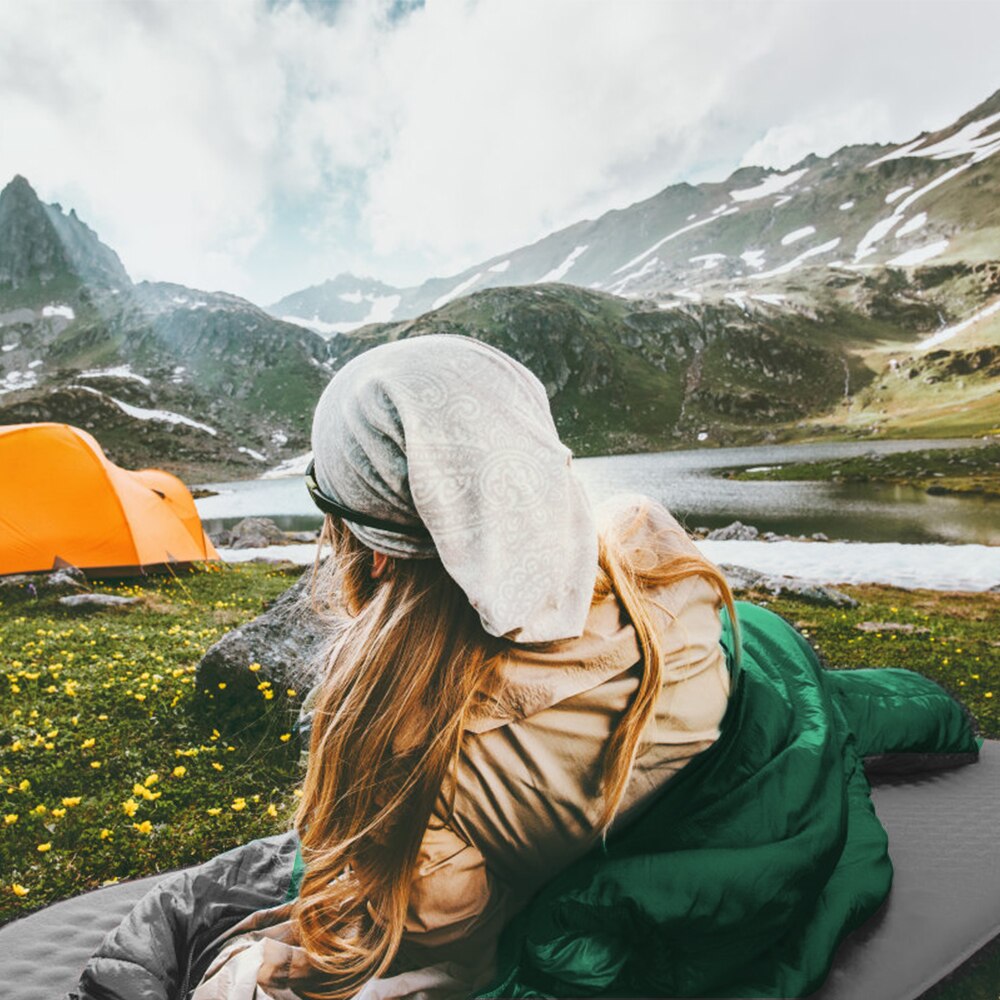 GeerTop de dormir seguro caliente 4 temporada Camping dormir equipo compacto impermeable mamá bolsas de dormir al aire libre senderismo turismo