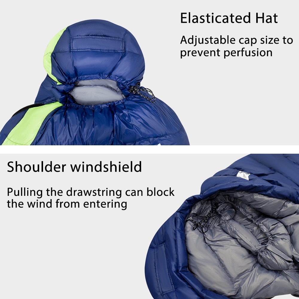 GeerTop, saco de dormir ultraligero para Hamaca, tienda impermeable de invierno, bolsas de dormir para mamás para acampar al aire libre, niños y adultos