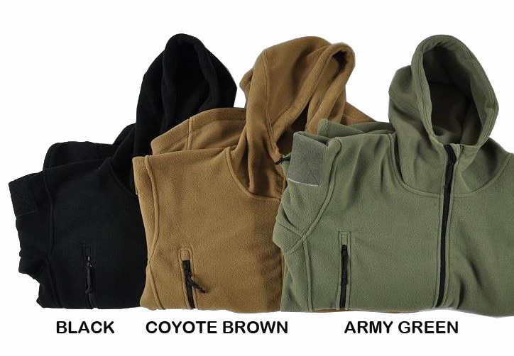 Hombre militar chaqueta de lana táctica Softshell Polartec Polar térmico con capucha ropa de abrigo ejército ropa Hombre militar chaqueta de lana táctica Softshell Polartec Polar térmico con capucha ropa de abrigo ejército ropa