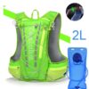 Green backpack 2L
