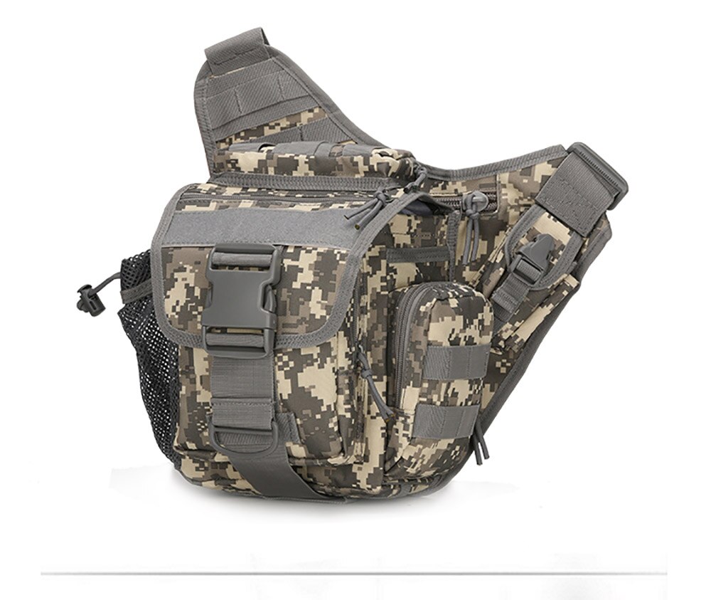 Bolso de hombro táctico militar 800D Oxford Molle, bolso de ejército para exteriores, senderismo, viaje, escalada, bolso cruzado, senderismo y acampada Bolso de hombro táctico militar 800D Oxford Molle, bolso de ejército para exteriores, senderismo, viaje, escalada, bolso cruzado, senderismo y acampada