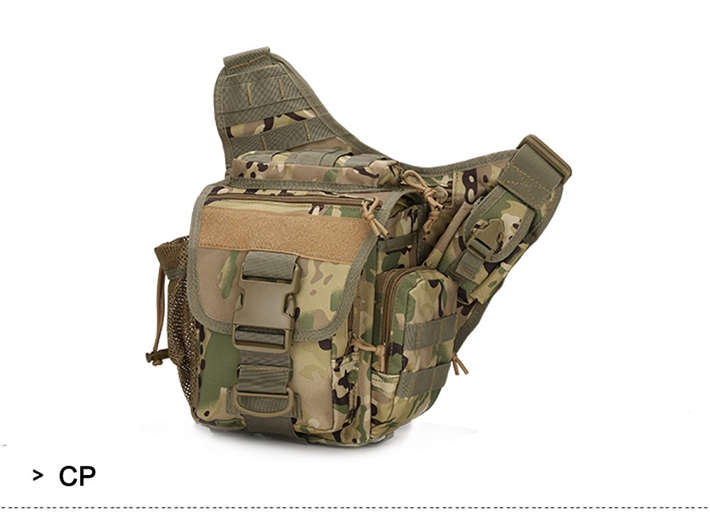 Bolso de hombro táctico militar 800D Oxford Molle, bolso de ejército para exteriores, senderismo, viaje, escalada, bolso cruzado, senderismo y acampada Bolso de hombro táctico militar 800D Oxford Molle, bolso de ejército para exteriores, senderismo, viaje, escalada, bolso cruzado, senderismo y acampada