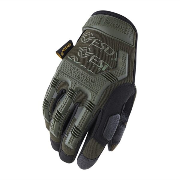 Guantes tácticos nudillos, Airsoft, guantes de dedo completo Paintball
