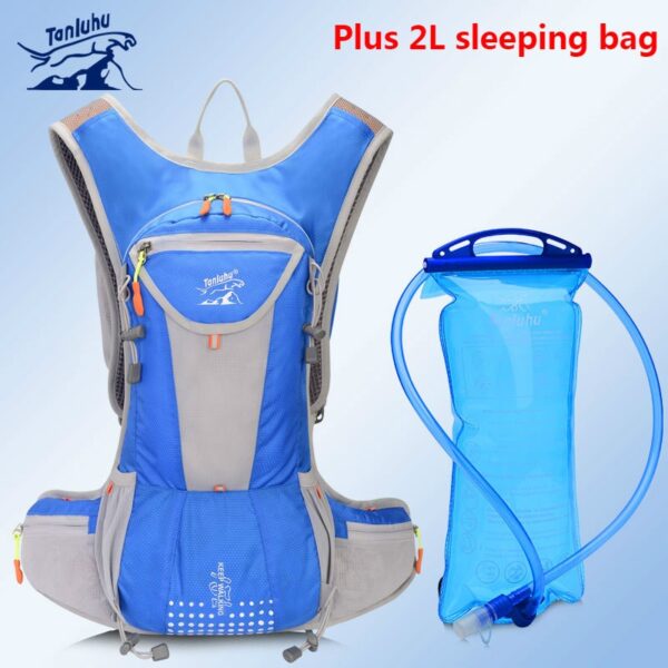 TANLUHU 15L  deportes Outdoor, mochila ligera transpirable, mochila para correr, bolsa de agua incluida