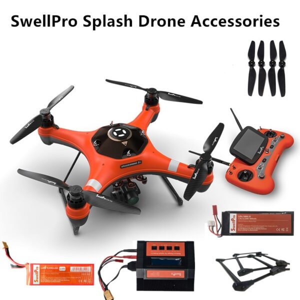 SwellPro SplashDrone 3 + cargador Original de batería, REPUESTOS