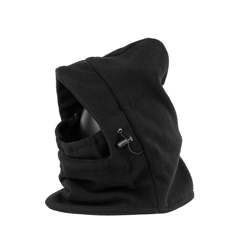 Gorros de senderismo de invierno a prueba de viento VEQKING, gorros térmicos y polares para hombre, gorros para el cuello para moto y esquí, gorro para el casco