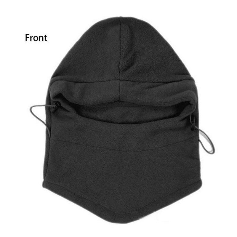 Gorros de senderismo de invierno a prueba de viento VEQKING, gorros térmicos y polares para hombre, gorros para el cuello para moto y esquí, gorro para el casco