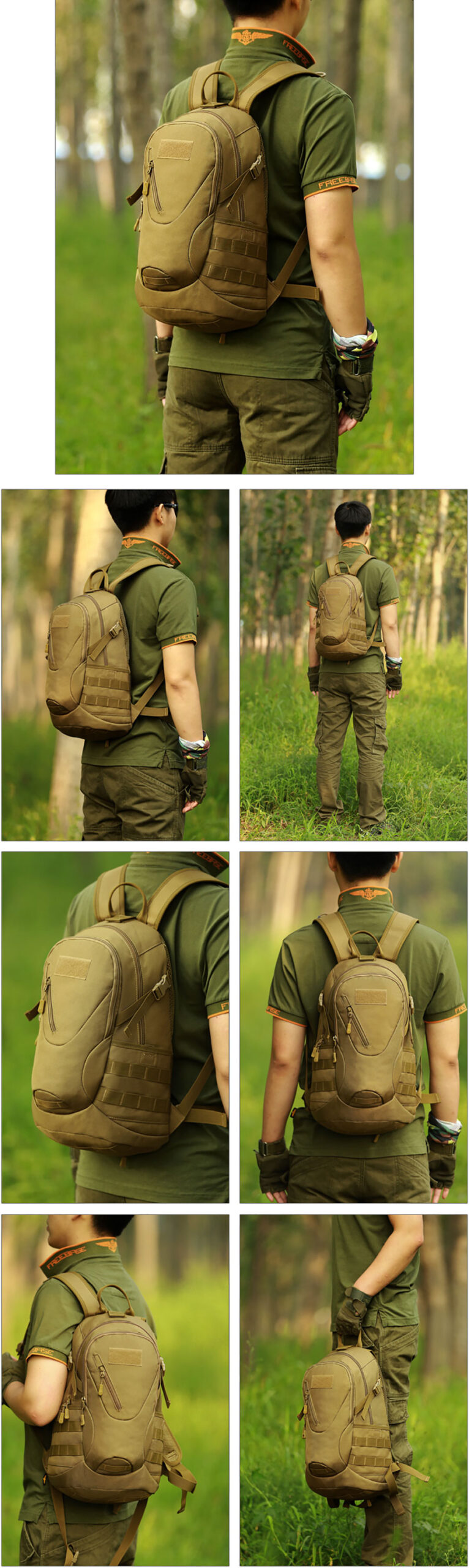 Protector Plus, Mochila táctica de 20L, Mochila militar para hombre, Mochila para ciclismo a prueba de agua, Mochila del ejército, mochilas Naturehike para mujer