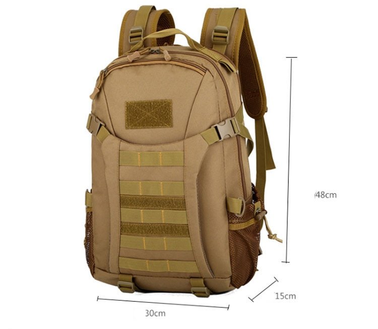 50L, senderismo, cámping, mochila para exteriores, bolsas militares tácticas, mochilas a prueba de agua, mochilas deportivas de camuflaje para caza de hombres, bolsa militar
