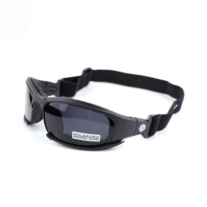 Gafas de sol tácticas polarizadas X7 C5 gafas militares de tiro Airsoft protección UV400 gafas de senderismo deportivas al aire libre para caza