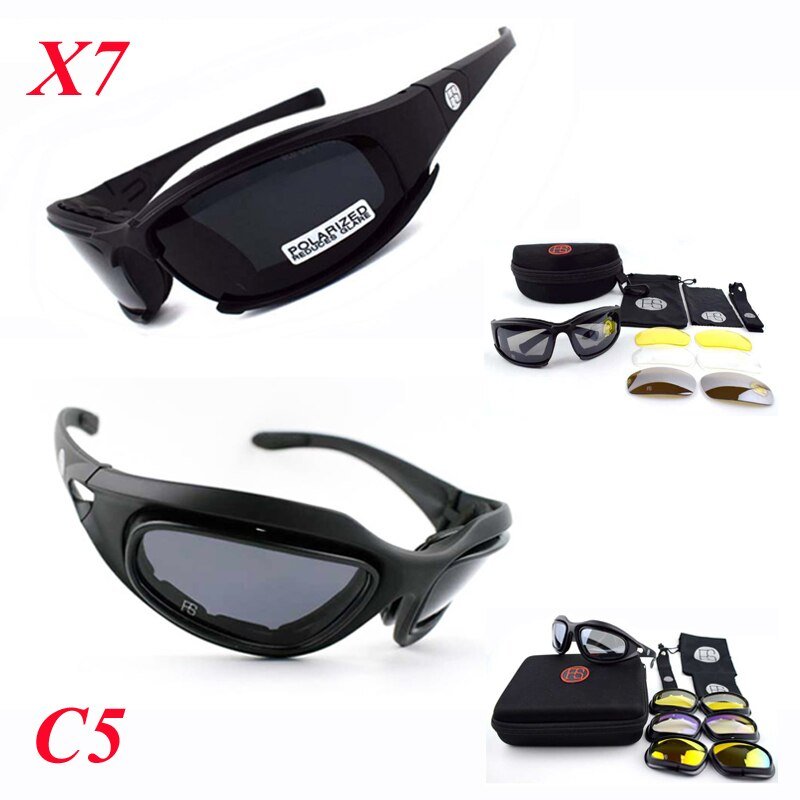 Gafas de sol tácticas polarizadas FS UV400 deportivas Outdoor