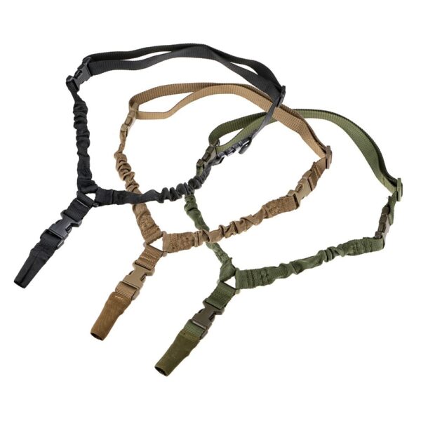 Sling correa de hombro Nylon ajustable Airsoft Paintball militar pistola - Imagen 2