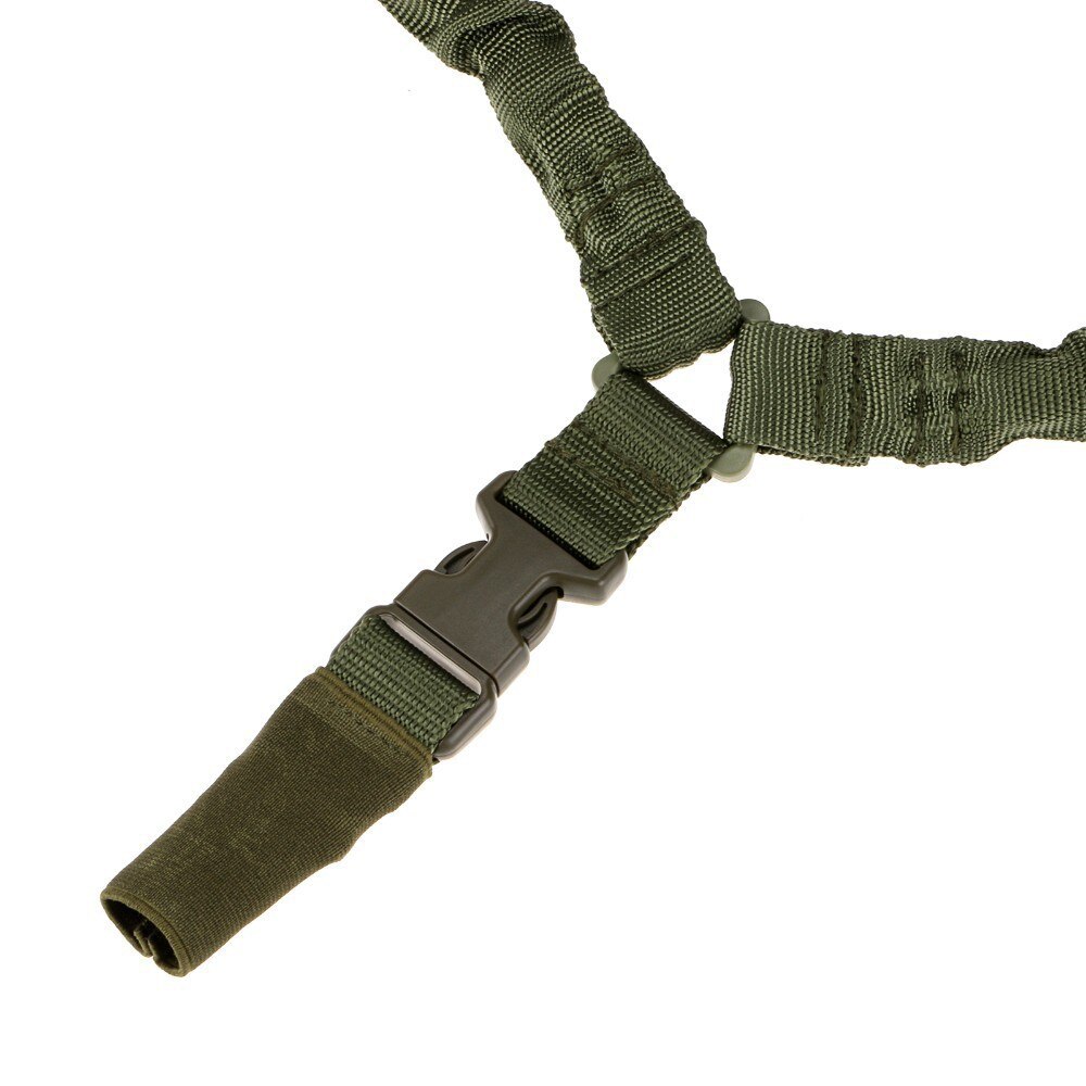 Táctico de un solo punto Rifle Sling correa de hombro Nylon ajustable Airsoft Paintball militar pistola Correa ejército caza Accesorios