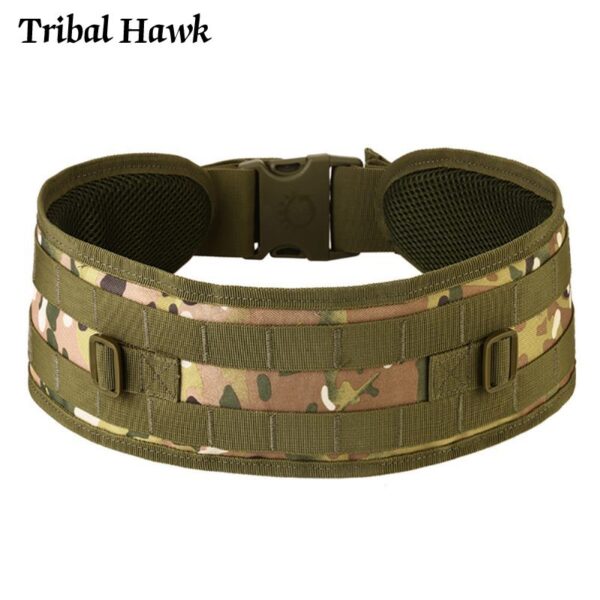 Cinturón militar Molle táctico ejército Airsoft cinturón acolchado - Imagen 4