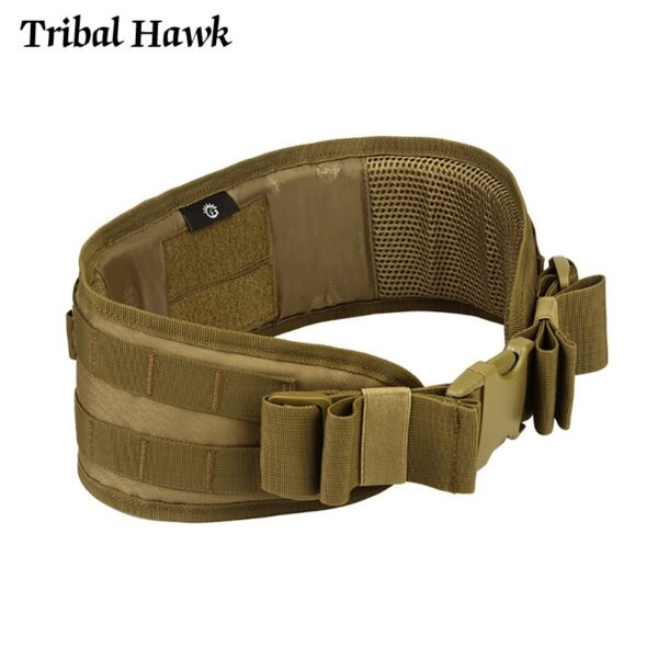 Cinturón militar Molle táctico ejército Airsoft cinturón acolchado - Imagen 3