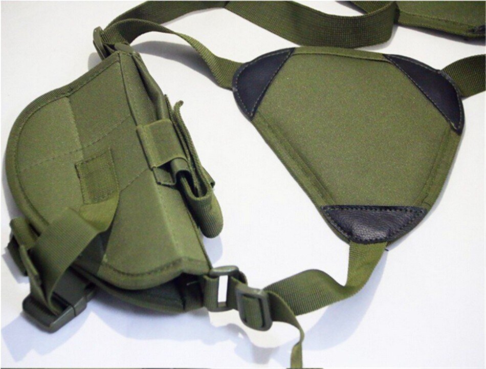 Promoción de cierre de bolsa de revista pistolera de pistola de hombro Airsoft táctica militar ajustable