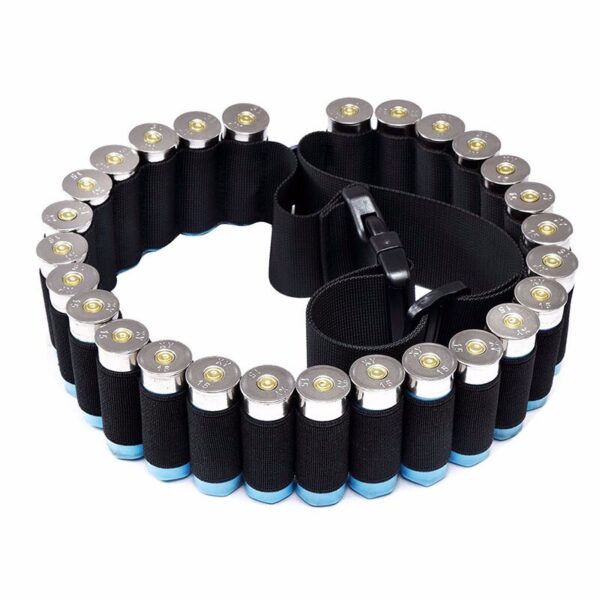 Cinturon Táctico Militar 27 cartuchos correa de hombro Airsoft CS Bullet - Imagen 4