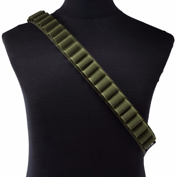 Cinturon Táctico Militar 27 cartuchos correa de hombro Airsoft CS Bullet - Imagen 2