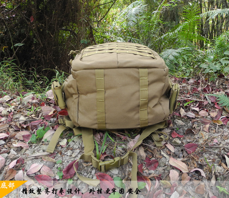 Molle-bolso de hombro táctico de 40L, estilo militar, fundas de acampada, mochila de viaje para caza, mochila de escalada multifuncional para exteriores