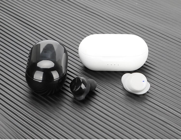 Mini auricular inalámbrico portátil P3 auricular estéreo Bluetooth para teléfono con control táctil para deporte