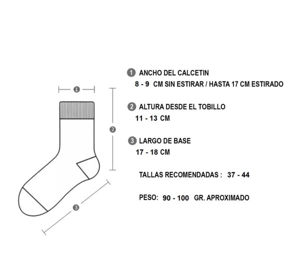 Calcetines Reforzado Secado Rápido Deportivos - Imagen 5