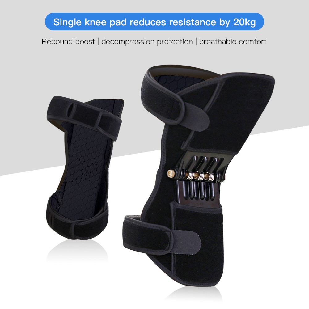 OLIECO-almohadillas de soporte para articulaciones, equipo de elevación de potencia deportiva, potenciador de protección de rodilla, rebote potente