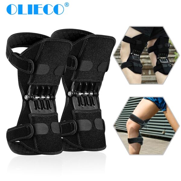 Soporte para articulaciones rodilla, mejora potencia elevación deportiva