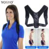 Cinturón Corrector postura espalda ajustable clavícula columna vertebral corrección postura Lumbar
