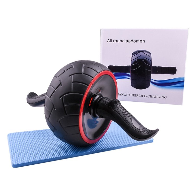 Rueda de rodillo Ab con alfombrilla para brazo cintura pierna ejercicio gimnasio equipo de Fitness