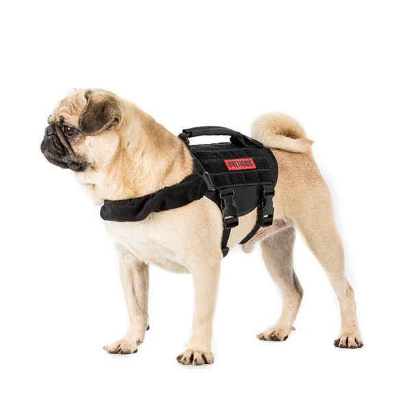 Chaleco para perro, para  senderismo, arnés de entrenamiento militar táctico MOLLE