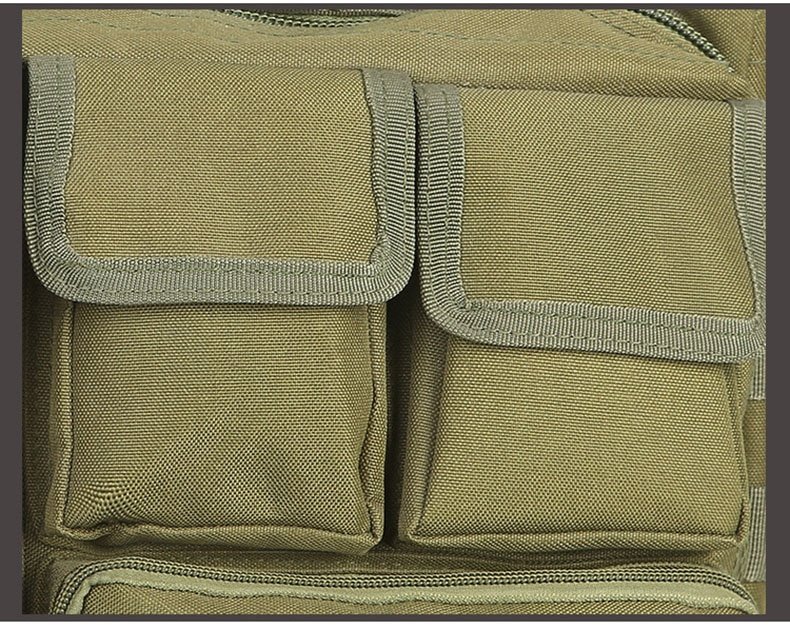 Bolso militar para portátil Molle de 15 pulgadas, mochila táctica para ordenador, bolsa de mensajero, cinturón de hombro, para acampar, deportes al aire libre, XA672WA