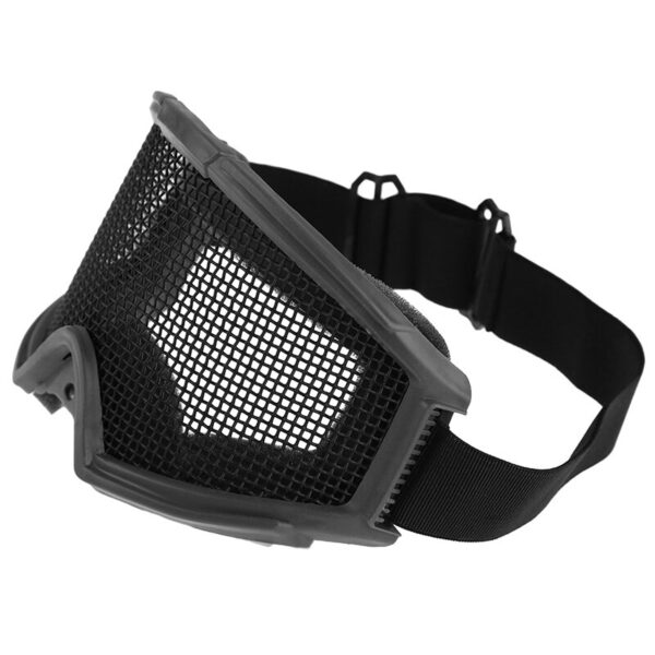 Gafas de malla de Metal, protección para ojos tácticos, para deportes outdoor - Imagen 2