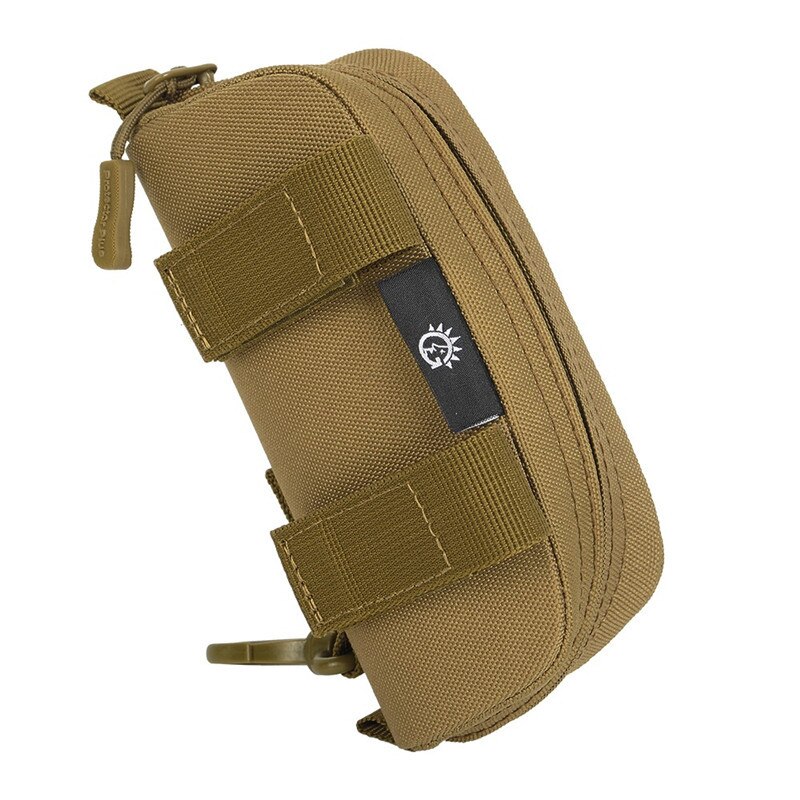 Molle-funda de transporte táctica para gafas, estuche de gafas de sol portátil, resistente al agua, a prueba de golpes