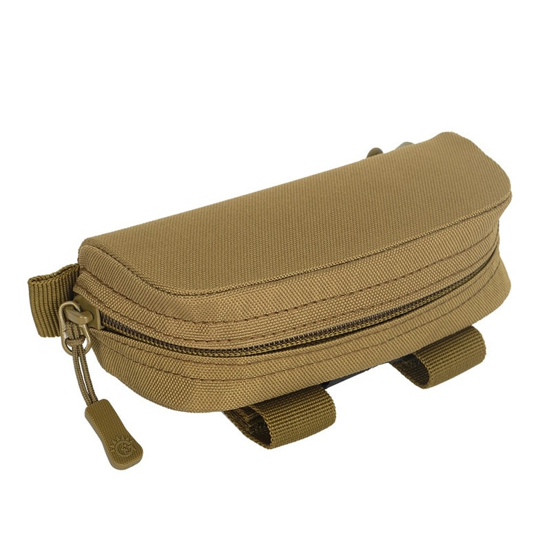 Molle-funda de transporte táctica para gafas, estuche de gafas de sol portátil, resistente al agua, a prueba de golpes