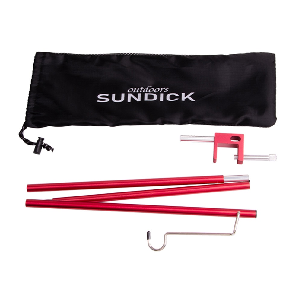 SUNDICK-Lámpara plegable multifuncional para acampada, caza y senderismo, poste de pesca portátil de aleación de aluminio, Fixi SUNDICK-Lámpara plegable multifuncional para acampada, caza y senderismo, poste de pesca portátil de aleación de aluminio, Fixi