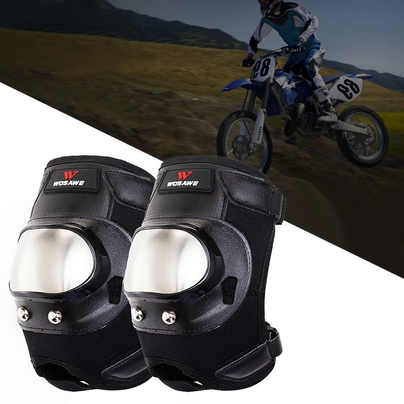 WOSAWE rodilleras moto motocicleta protección de rodilla de Motocross Moto Racing Protector de la rodilla de la motocicleta