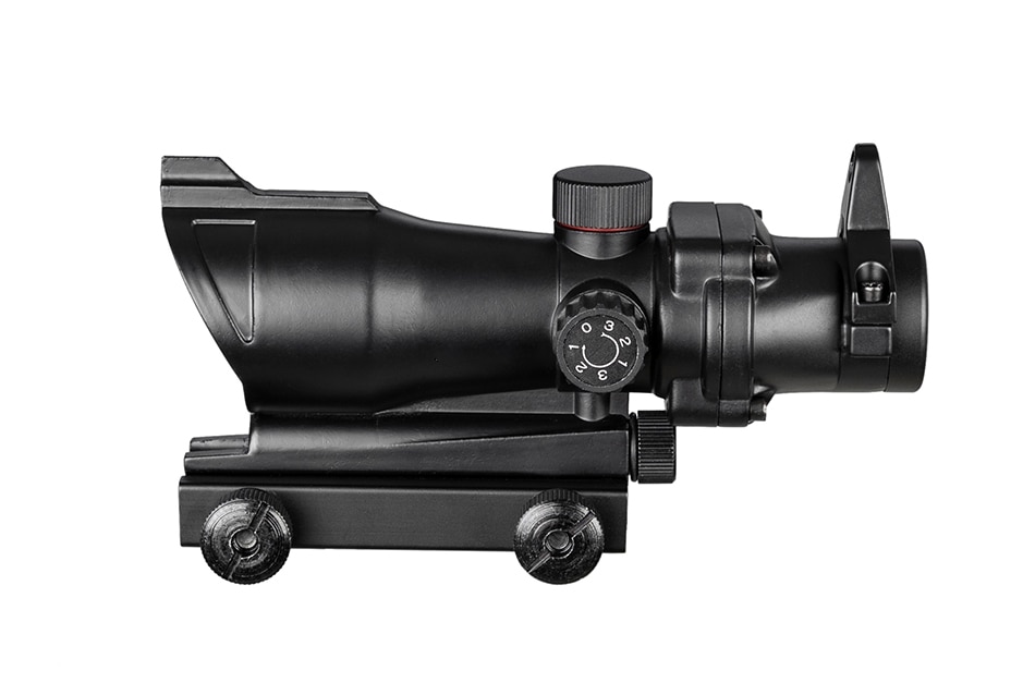 Tácticas ACOG 1X32 táctico Vista de punto rojo óptico visores ACOG punto rojo alcance miras de caza verde retícula con 20mm montaje Tácticas ACOG 1X32 táctico Vista de punto rojo óptico visores ACOG punto rojo alcance miras de caza verde retícula con 20mm montaje