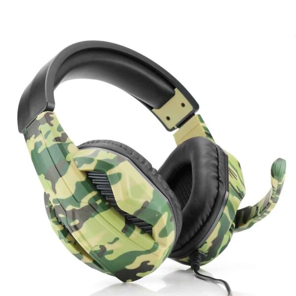 Auricular PS4 aplicable, camuflaje, 3,5mm, micrófono de Sonido envolvente estéreo para juegos, instrucciones y Accesorios de camuflaje - Imagen 6