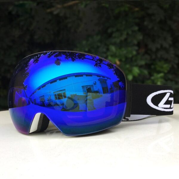 Gafas de esquí capa UV400 Anti-fog esquí grande máscara gafas de sol esquí unisex Snowboard - Imagen 2