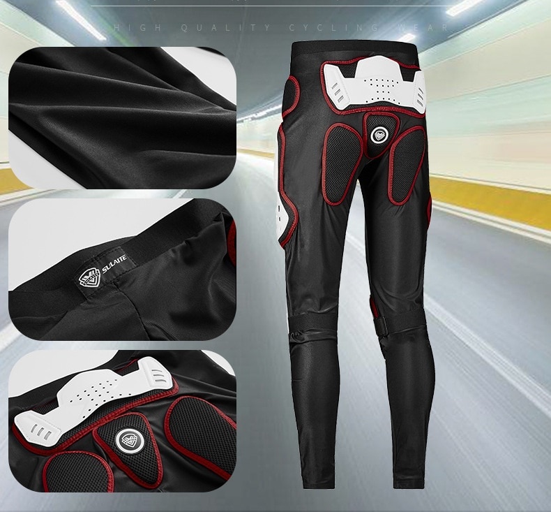 2020 NEW Motorcycle Motocross Pants Long Armor Motorcycle Pants Ski Skating Cycling Motocross Protective Gear Hip Protector