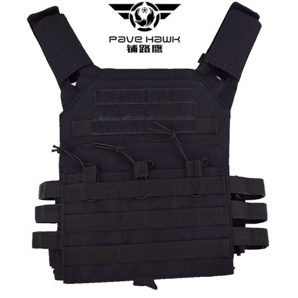 PAVE HAWK-chaleco táctico militar Molle, Airsoft, Paintball CS, tela Oxford 600D, impermeable - Imagen 3