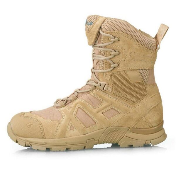 PAVEHAWK-Botas tacticas Trekking  senderismo de cuero impermeables. - Imagen 2